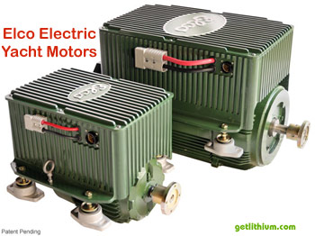 Elco electric iboard yacht motors